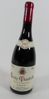 Lot 1010 - Domaine Fourrier Gevrey-Chambertin 2003, Cote...