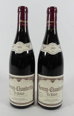 Lot 1012 - Domaine Maume Gevrey Chambertin en Pallud 2005,...