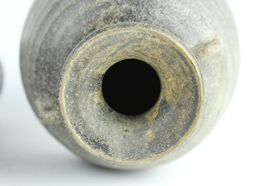 Lot 118 - Five Chinese black-glazed stoneware vessels,...