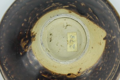 Lot 118 - Five Chinese black-glazed stoneware vessels,...