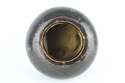 Lot 118 - Five Chinese black-glazed stoneware vessels,...