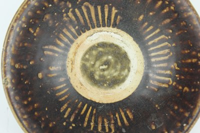 Lot 118 - Five Chinese black-glazed stoneware vessels,...