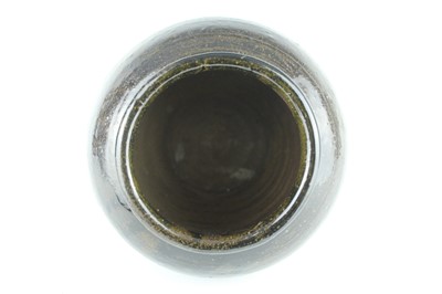 Lot 120 - Three Chinese dark blue to brown glazed...