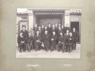 Lot 155 - Four large black and white photographs...