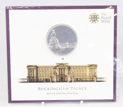 Lot 3394 - The Royal Mint, Buckingham Palace 2015 UK £100...