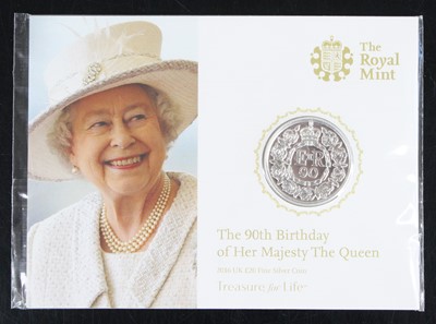 Lot 3381 - The Royal Mint, The 90th Birthday of Her...