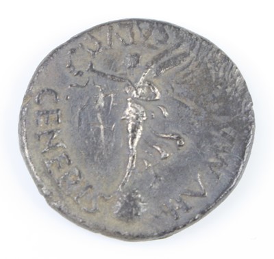 Lot 3263 - Roman, a silver denarius struck for Vindex...
