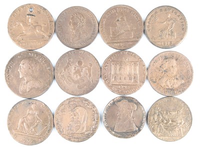 Lot 3364 - Lower Canada, Wellington Peninsular half penny...