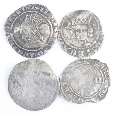 Lot 3268 - England, 1576 sixpence, third issue, obv;...