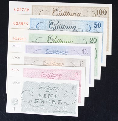 Lot 3323 - Czechoslovakia, Theresienstadt (Terezen), a...