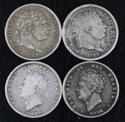 Lot 3437 - Great Britain, 1817 half crown, George III...