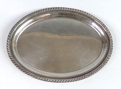 Lot 2232 - An Elizabeth II silver dish, of oval form with...