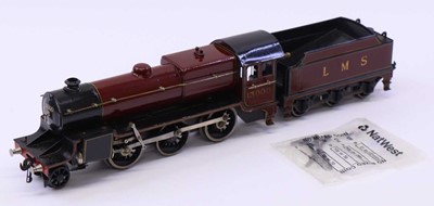 Lot 339 - A Bassett Lowke Stanier Mogul 0 gauge coarse...