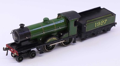 Lot 342 - A Bassett Lowke 0 gauge coarse scale clockwork...