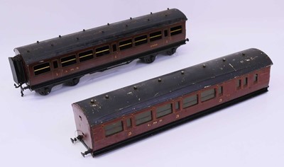 Lot 348 - A Bassett Lowke 0 gauge coarse scale LMS all...