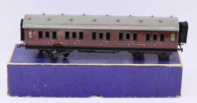 Lot 349 - A Bassett Lowke 0 gauge coarse scale boxed LMS...