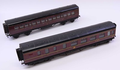 Lot 404 - Two Exley kit-built 0 gauge coarse scale...