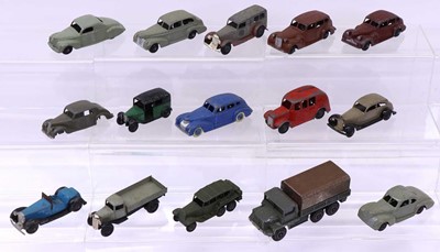 Lot 1196 - A collection of immediate post-war playworn...