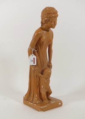 Lot 28 - An early 20th century French moulded and...