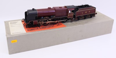 Lot 396 - An 0 gauge finescale kit built Andy Beeton LMS...