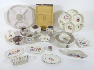Lot 63 - A large collection of Poole Pottery, various...