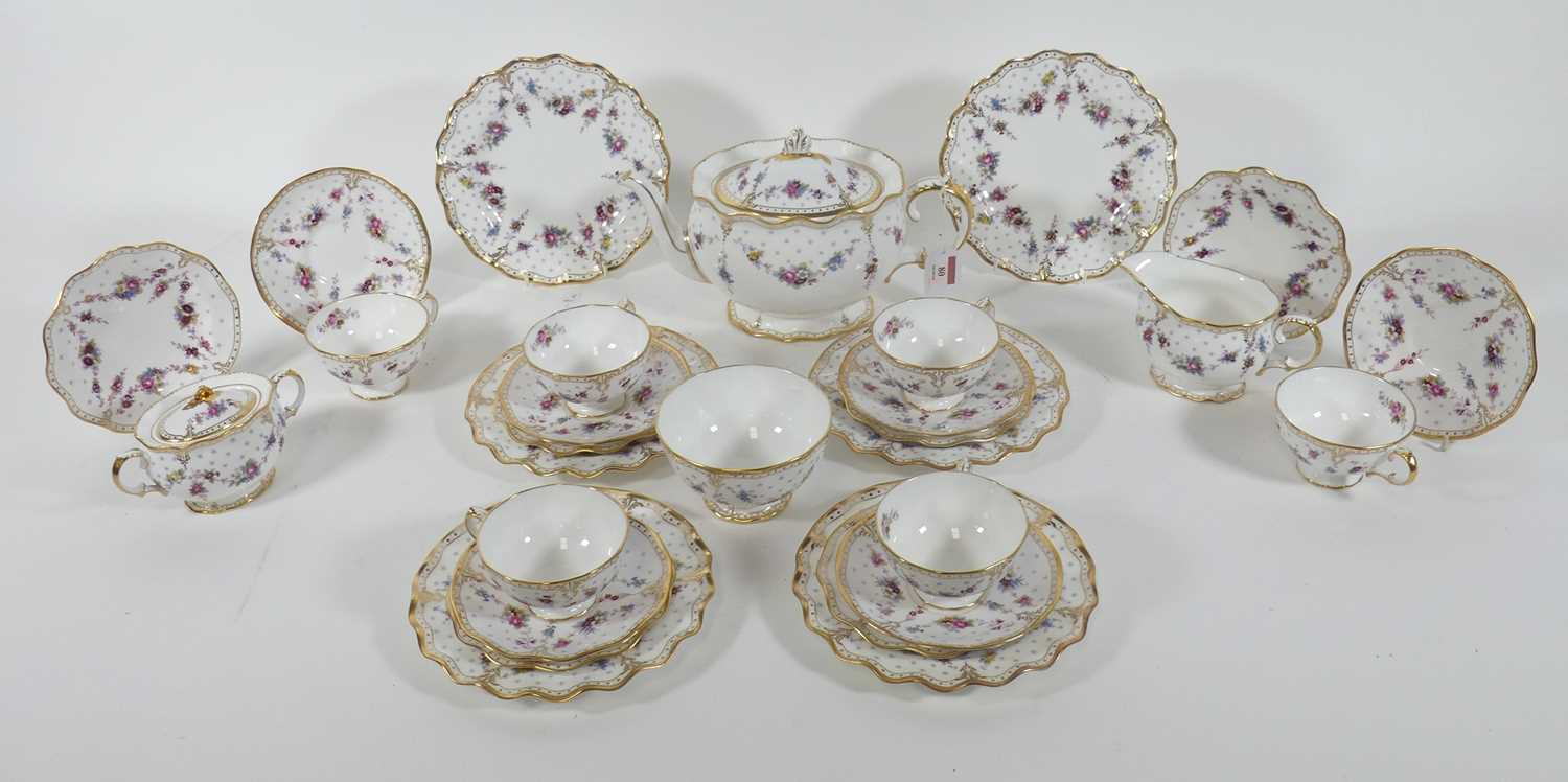Lot 80 - A Royal Crown Derby 'Royal Antoinette' pattern...