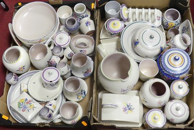 Lot 71 - A collection of Poole Pottery, to include a...