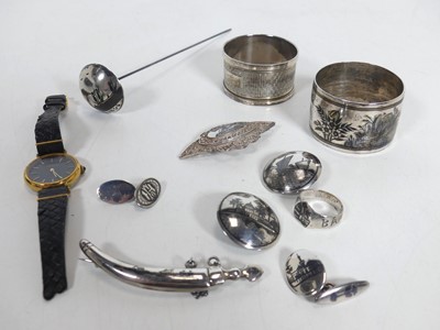 Lot 197 - A lady's gilt metal cased Tissot wristwatch,...