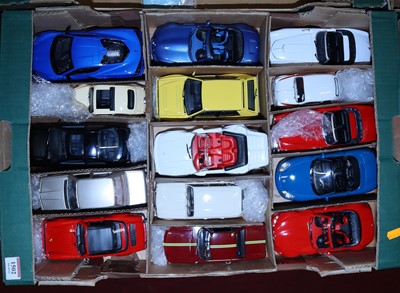 Lot 1502 - A collection of 1/24 scale plastic and diecast...