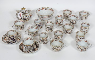Lot 112 - A 19th century Imari porcelain part tea...