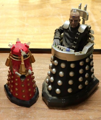 Lot 1533 - Two Doctor Who Daleks to include Davros and...