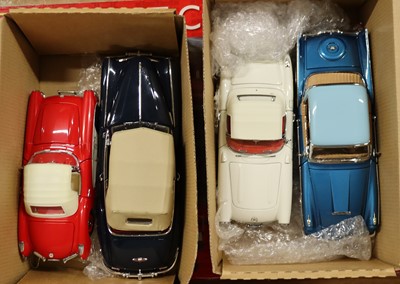 Lot 1538 - Four various 1/24 scale diecast cars to...