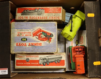 Lot 1540 - A collection of various playworn Dinky Toys...