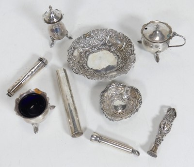 Lot 227 - A late Victorian silver bonbon dish, of...