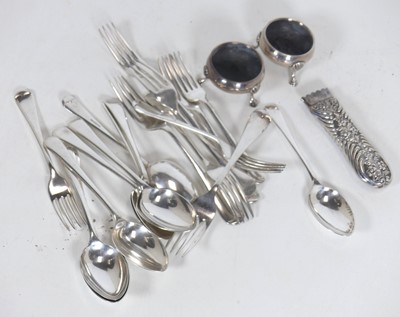 Lot 239 - A matched pair of 19th century silver open...