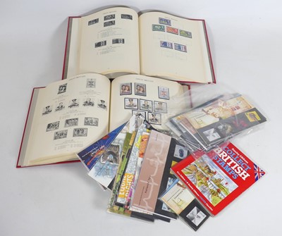 Lot 312 - The Windsor loose leaf album for the stamps of...