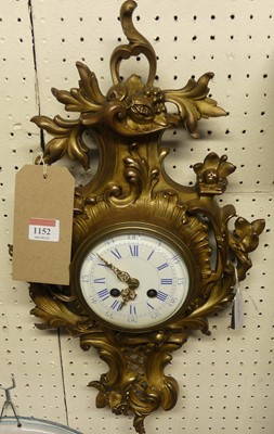 Lot 1152 - A 19th century French neo-Rococo gilt metal...