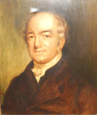 Lot 1002 - Circa 1900 English school - bust portrait of a...