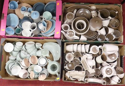 Lot 155 - A large collection of Poole two-tone table...