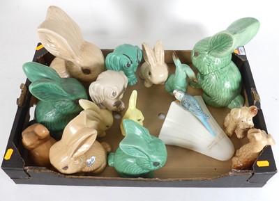 Lot 157 - A collection of Sylvac pottery rabbits,...