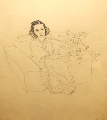 Lot 1014 - Oriel Ross (1907-1994) - Portrait of the...