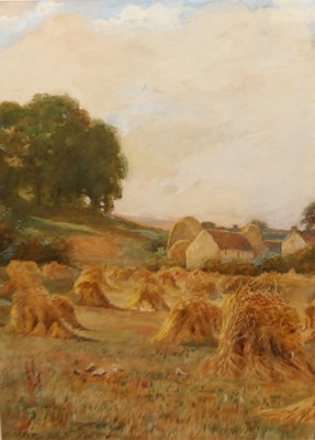 Lot 1016 - Alfred Feyen Perrin (1838-1918) - Harvest...