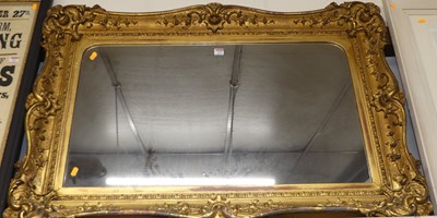 Lot 1025 - A late 19th century giltwood and gesso picture...