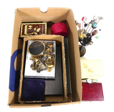 Lot 410 - A collection of items to include Japanese...