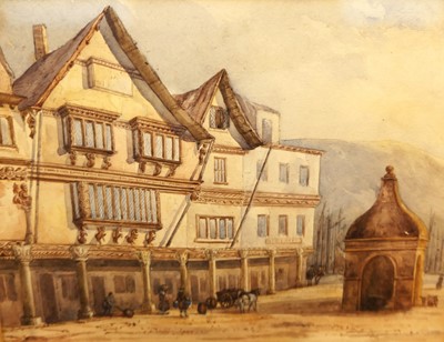 Lot 1037 - D. Dunnitt - Watermill, watercolour, 23 x...