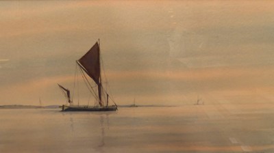 Lot 1076 - Anthony Osler (b.1938) - Sailing boats on the...