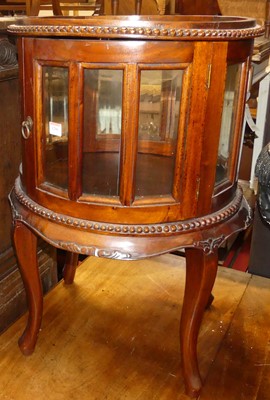 Lot 1206 - A contemporary hardwood circular single door...