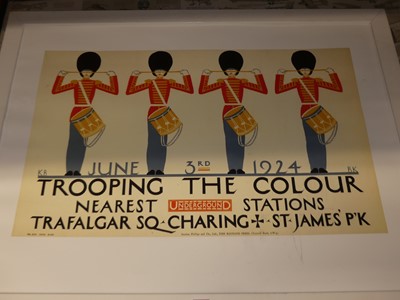 Lot 1089 - A reproduction London Underground poster print...