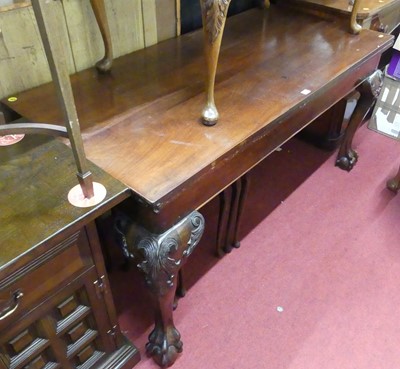 Lot 1216 - A 19th century mahogany (possibly Irish),...