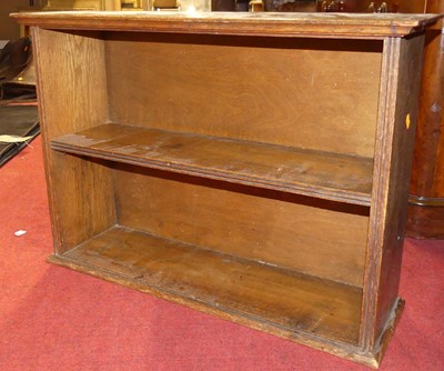 Lot 1221 - Two 19th century mahogany box base swing...